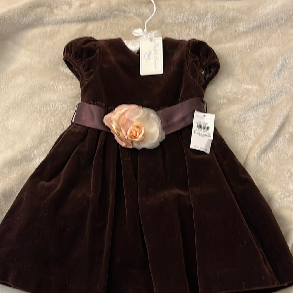 Brown Ralph Lauren dress 9m.